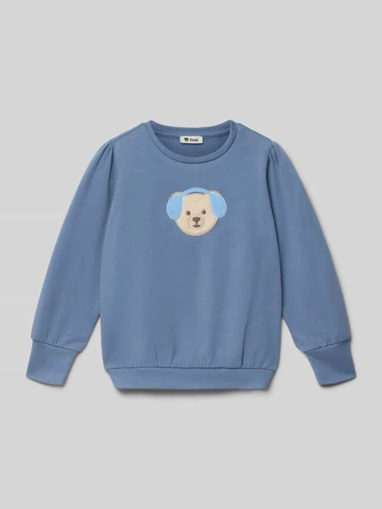 Zdjęcie produktu Bluza o kroju regular fit z wyhaftowanym motywem Steiff