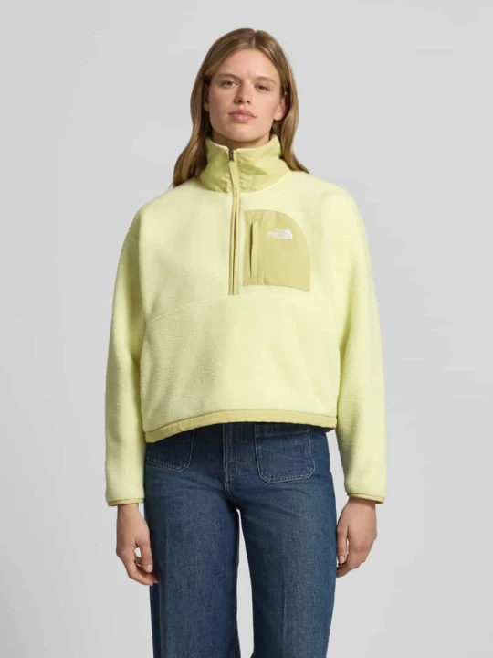 Zdjęcie produktu Bluza o kroju regular fit ze stójką model 'Yumiori' The North Face Jasnozielony