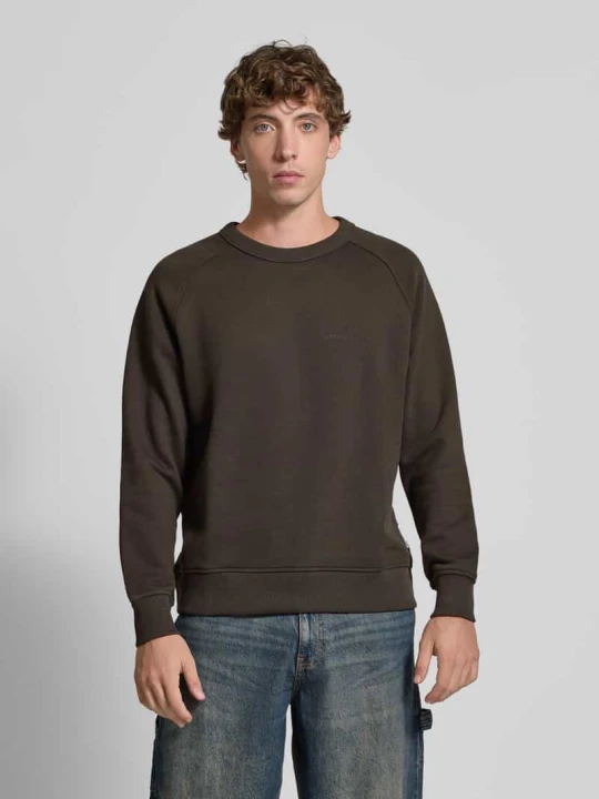 Zdjęcie produktu Bluza o kroju relaxed fit z czystej bawełny Marc O'Polo Ciemnobrązowy