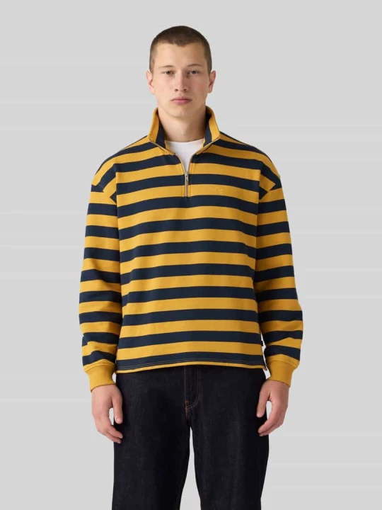 Zdjęcie produktu Bluza o kroju relaxed fit z czystej bawełny model 'Cameron' Levi's Żółty