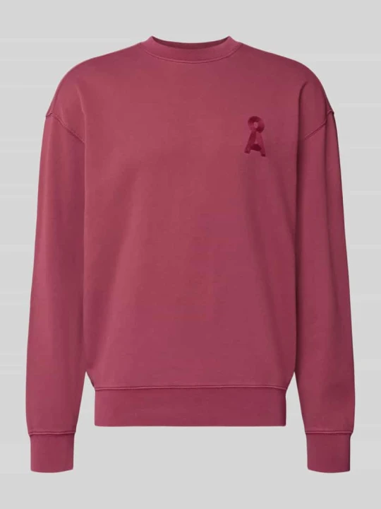 Zdjęcie produktu Bluza o kroju relaxed fit z czystej bawełny model 'ICONIC Å GMT' ARMEDANGELS Bordowy