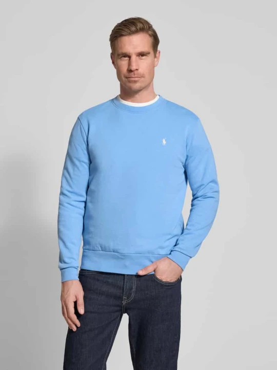 Zdjęcie produktu Bluza o kroju relaxed fit z czystej bawełny Polo Ralph Lauren Błękitny