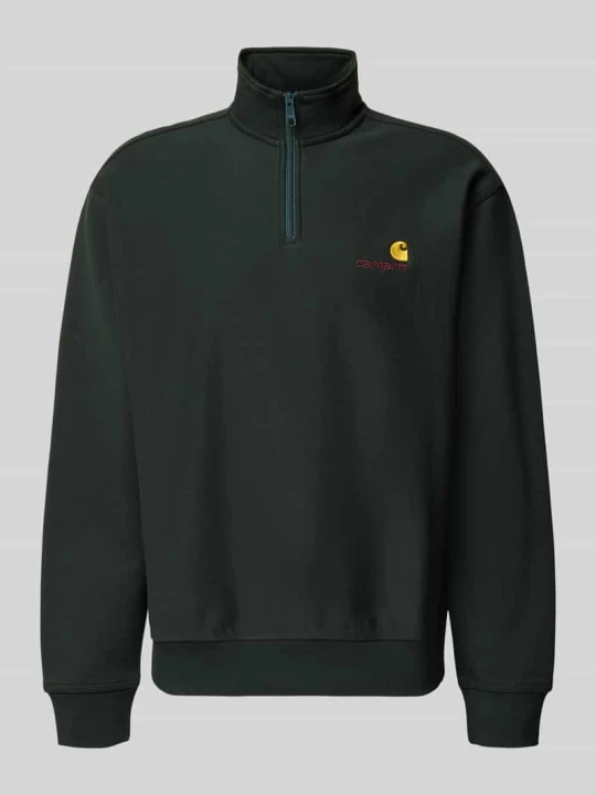 Zdjęcie produktu Bluza o kroju relaxed fit z elastycznej mieszanki materiałów Carhartt WIP Ciemnozielony