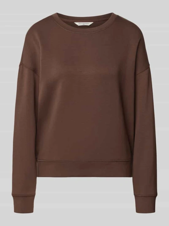 Zdjęcie produktu Bluza o kroju relaxed fit z elastycznymi zakończeniami MSCH Copenhagen Ciemnobrązowy