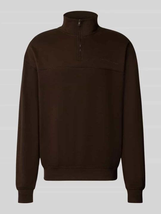 Zdjęcie produktu Bluza o kroju relaxed fit z mieszanki bawełny i modalu Tommy Hilfiger Ciemnobrązowy