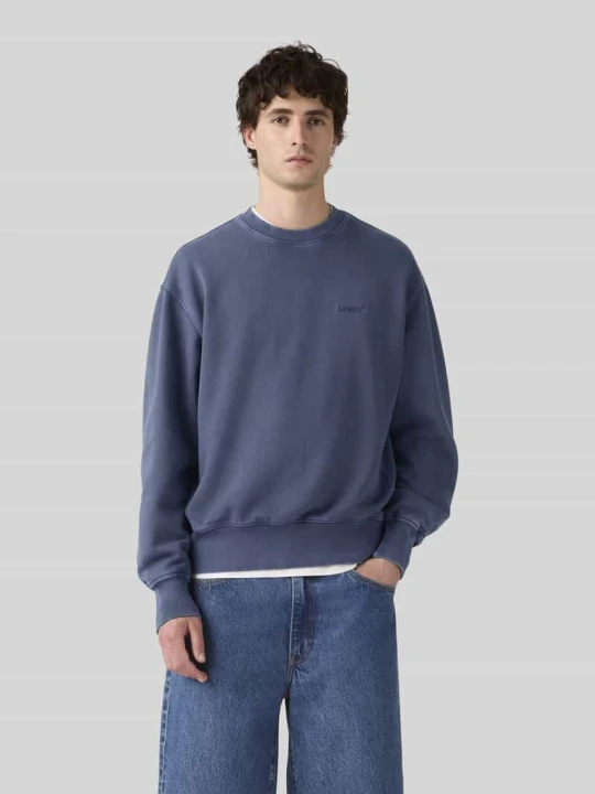 Zdjęcie produktu Bluza o kroju relaxed fit z mieszanki bawełny Levi's Jeansowy niebieski