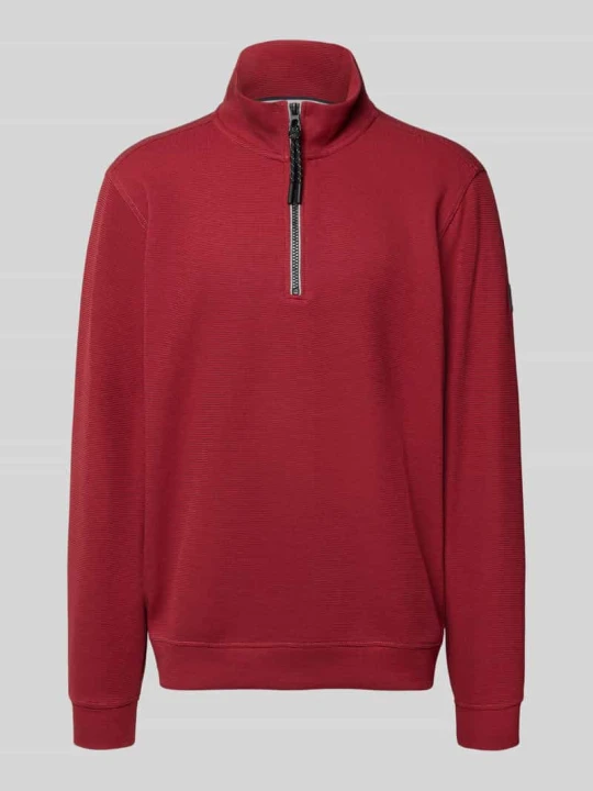 Zdjęcie produktu Bluza o kroju relaxed fit z mieszanki bawełny model 'SELANIK' Lerros Czerwony