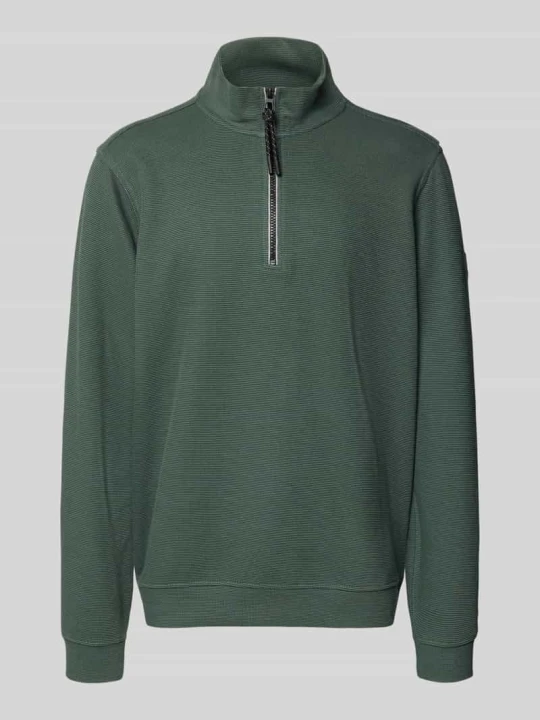 Zdjęcie produktu Bluza o kroju relaxed fit z mieszanki bawełny model 'SELANIK' Lerros Khaki