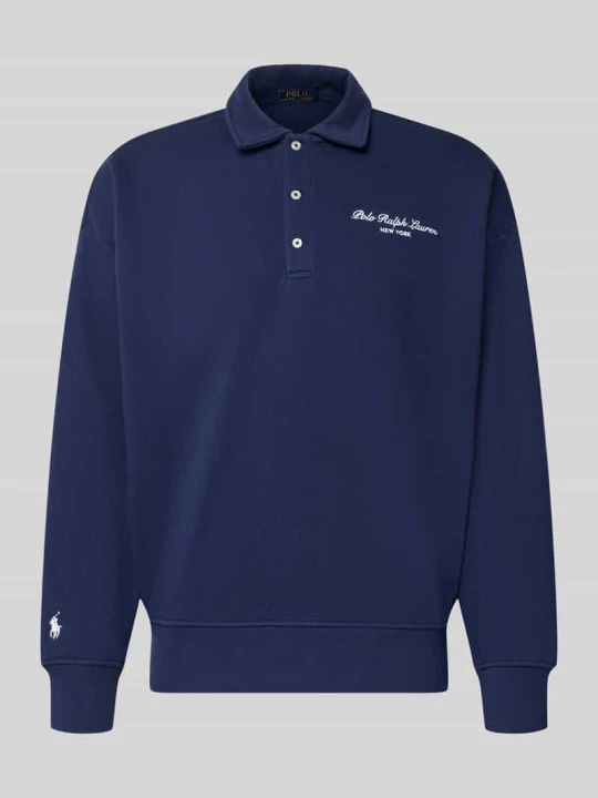 Zdjęcie produktu Bluza o kroju relaxed fit z mieszanki bawełny Polo Ralph Lauren Granatowy