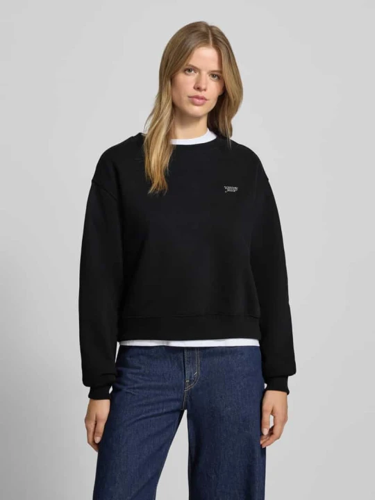 Zdjęcie produktu Bluza o kroju relaxed fit z mieszanki bawełny Tommy Jeans Czarny
