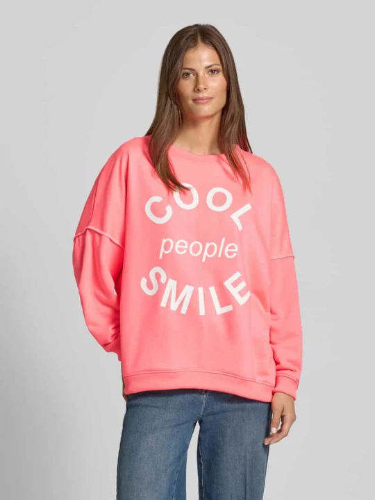Zdjęcie produktu Bluza o kroju relaxed fit z nadrukiem z napisem Miss Goodlife