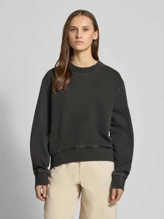 Zdjęcie produktu Bluza dresowa z okrągłym dekoltem w kroju relaxed fit G-Star Raw Czarny
