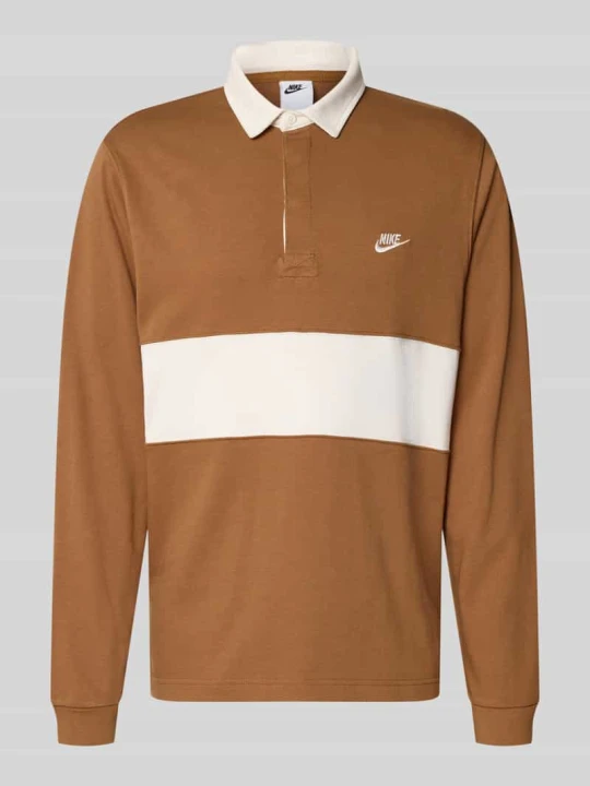 Zdjęcie produktu Bluza o luźnym kroju z czystej bawełny Nike Beżowy