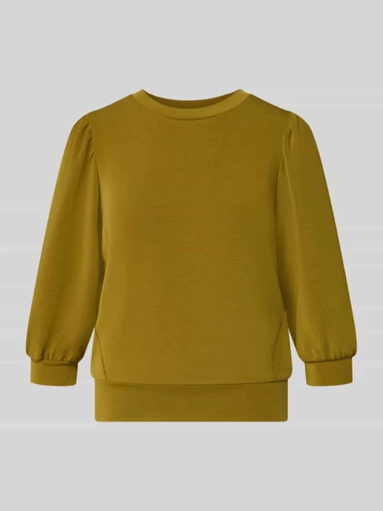 Zdjęcie produktu Bluza o luźnym kroju z mieszanki modalu 'TENNY' Selected Oliwkowy