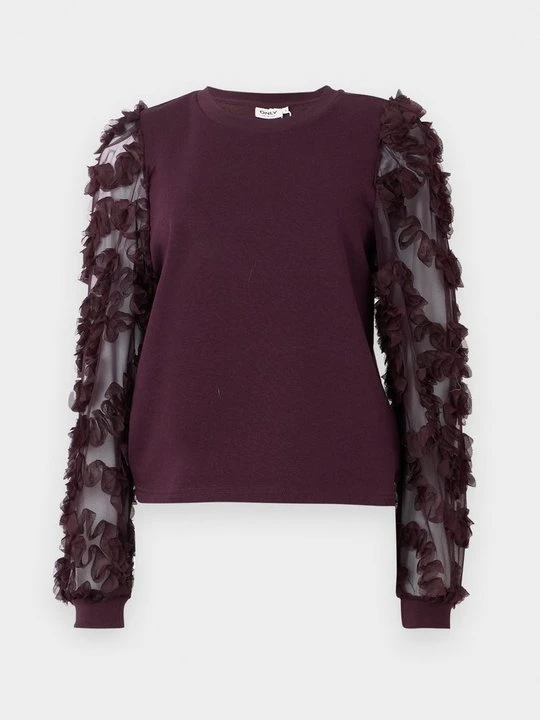 Zdjęcie produktu Bluza Only ciemnoczerwony