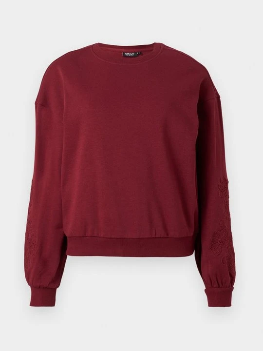 Zdjęcie produktu Bluza Only ciemnoczerwony