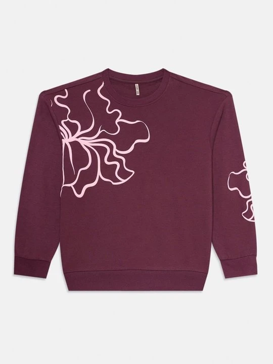 Zdjęcie produktu Bluza ONLY GIRLS jagodowy