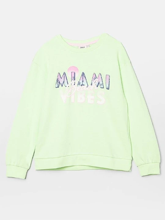 Zdjęcie produktu Bluza ONLY GIRLS jasnozielony