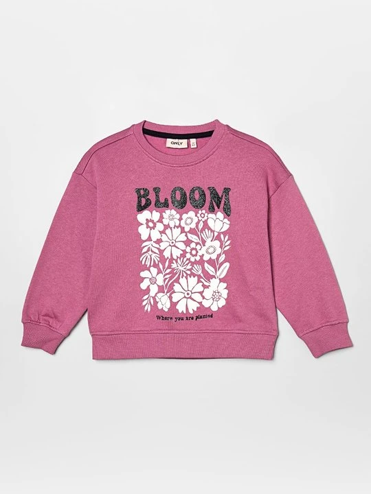 Zdjęcie produktu Bluza ONLY GIRLS jagodowy