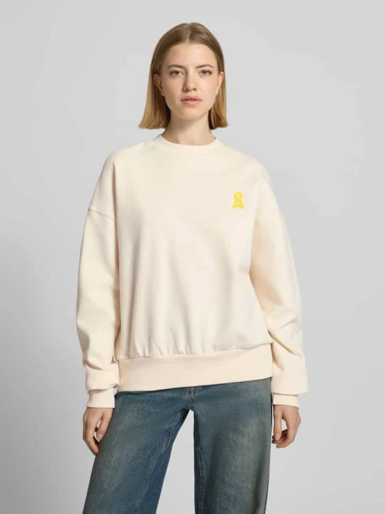 Zdjęcie produktu Bluza oversize z czystej bawełny organicznej model 'ICONIC A ALIZAA' ARMEDANGELS Beżowy