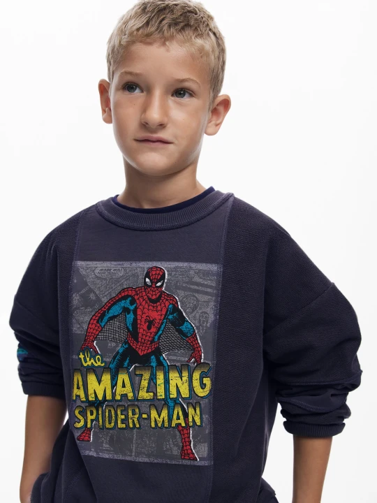 Zdjęcie produktu Bluza pach spiderman™ Desigual czarny