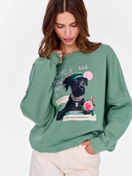 Zdjęcie produktu Bluza Pearls Before Walkies XS