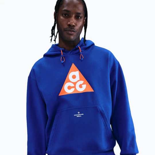 Zdjęcie produktu Bluza piłkarska męska Nike Inter Milan SE Tuff Fleece Therma-FIT Niebieski