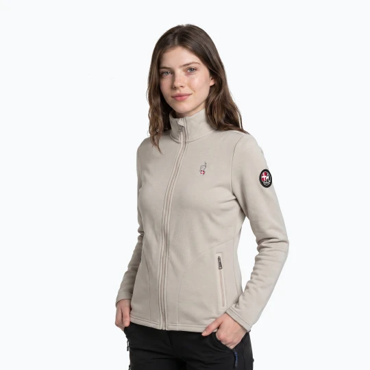 Zdjęcie produktu Bluza polarowa damska Aulp Debby sand Biały
