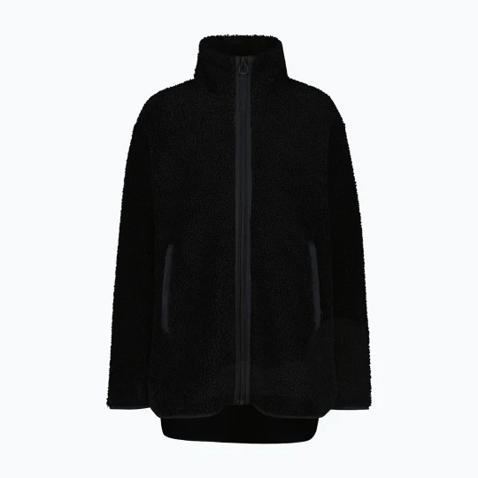 Zdjęcie produktu Płaszcz damski CMP 35P3846 Long Teddy Highloft nero Czarny