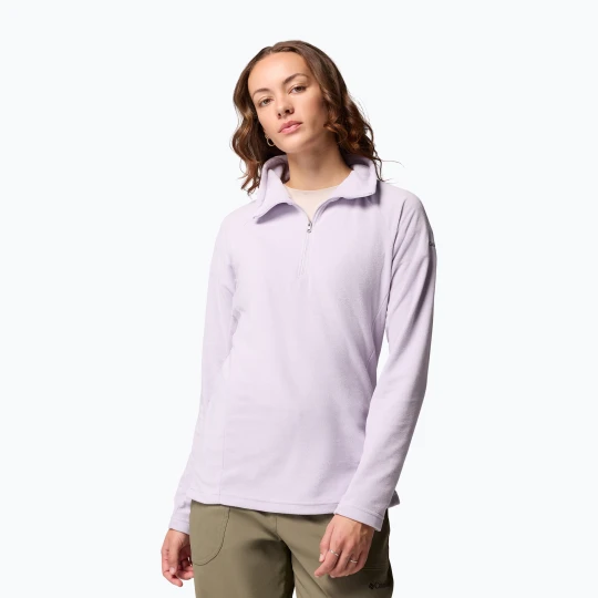 Zdjęcie produktu Bluza polarowa damska Columbia Glacial IV 1 / 2 Zip lavender pearl Fioletowy