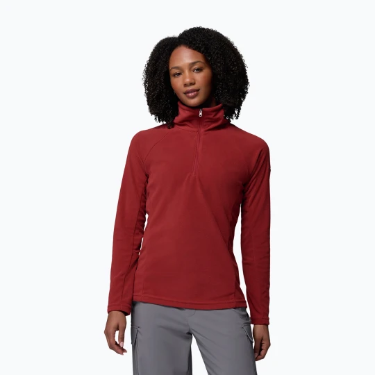 Zdjęcie produktu Bluza polarowa damska Columbia Glacial IV 1 / 2 Zip Red Oxide