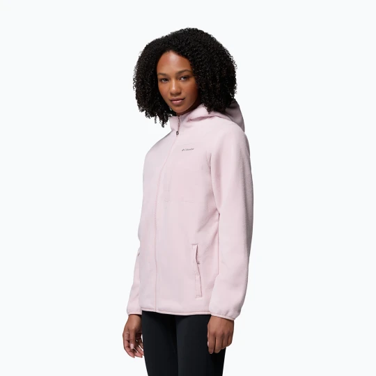 Zdjęcie produktu Bluza polarowa damska Columbia Pacific Arch 200 Hooded Full Zip Fleece mineral pink