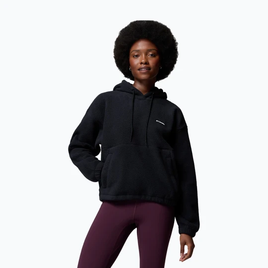 Zdjęcie produktu Bluza polarowa damska Columbia Timber Meadow MTR Fleece Hoodie black