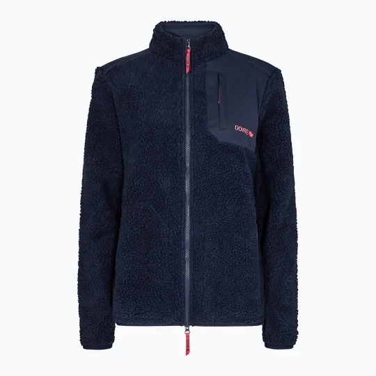 Zdjęcie produktu Bluza polarowa damska Dovre Teddy Fleece navy Granatowy