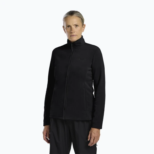Zdjęcie produktu Bluza polarowa damska Jack Wolfskin Taunus Fz black