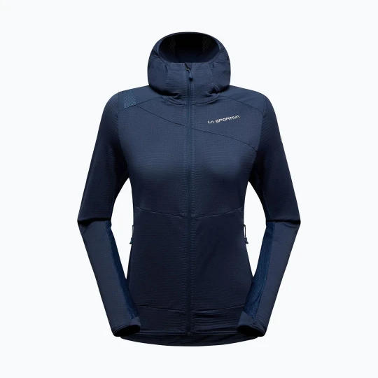 Zdjęcie produktu Bluza polarowa damska La Sportiva Aequilibrium Thermal Hoody night sky / chalk Granatowy