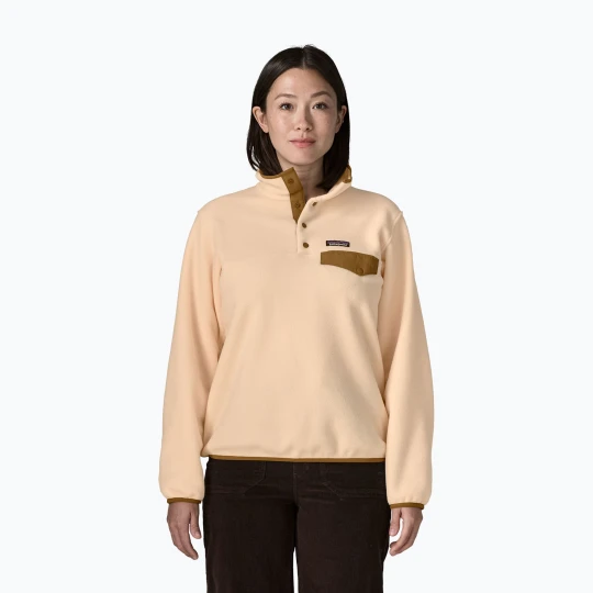 Zdjęcie produktu Bluza polarowa damska Patagonia Lightweight Synchilla Snap-T Pullover natural Beżowy