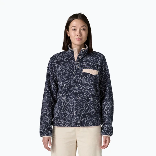 Zdjęcie produktu Bluza polarowa damska Patagonia Lightweight Synchilla Snap-T Pullover saxifrage: sunken blue Granatowy