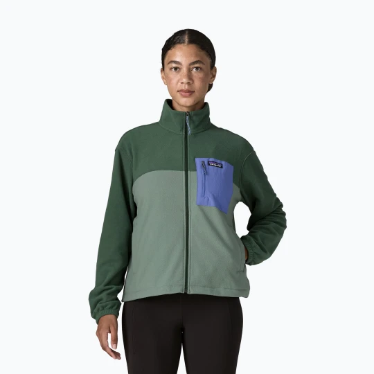 Zdjęcie produktu Bluza polarowa damska Patagonia Micro D Patch Pocket cover green