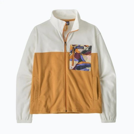 Zdjęcie produktu Bluza polarowa damska Patagonia Micro D Patch Pocket dried mango Żółty