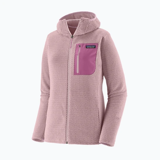 Zdjęcie produktu Bluza polarowa damska Patagonia R1 Air Full-Zip Hoody quiet violet