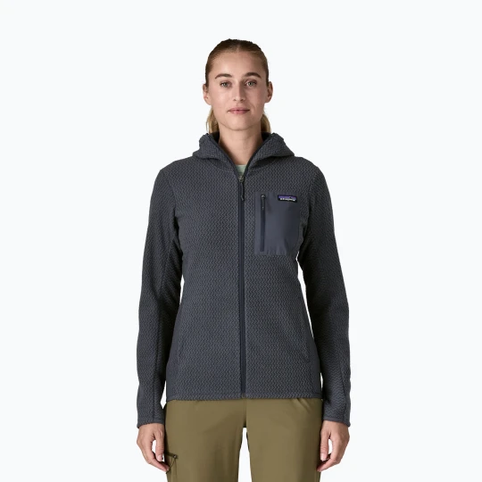 Zdjęcie produktu Bluza polarowa damska Patagonia R1 Air Full-Zip Hoody smolder blue Szary