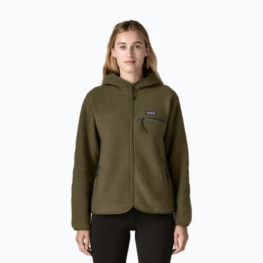 Zdjęcie produktu Bluza polarowa damska Patagonia Retro Pile Hoody basin green