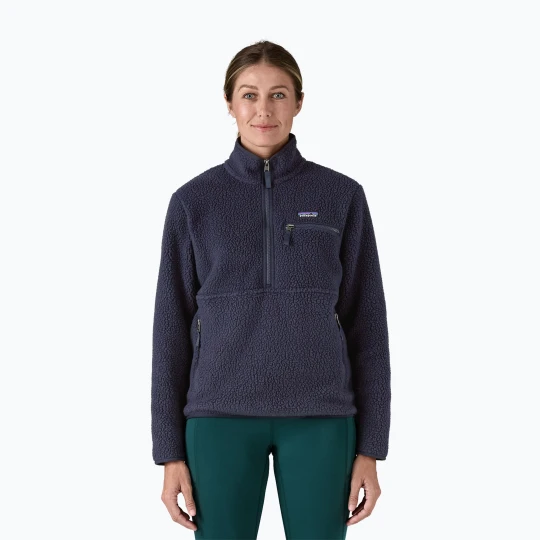Zdjęcie produktu Bluza polarowa damska Patagonia Retro Pile Marsupial sunken blue Granatowy