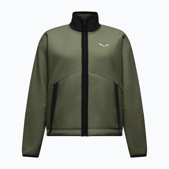 Zdjęcie produktu Bluza polarowa damska Salewa Fanes Full Zip Faded Green
