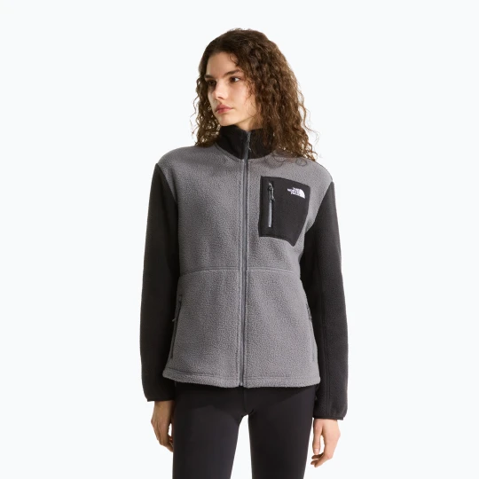 Zdjęcie produktu Bluza polarowa damska The North Face Yumiori Full Zip smoked pearl / tn Szary