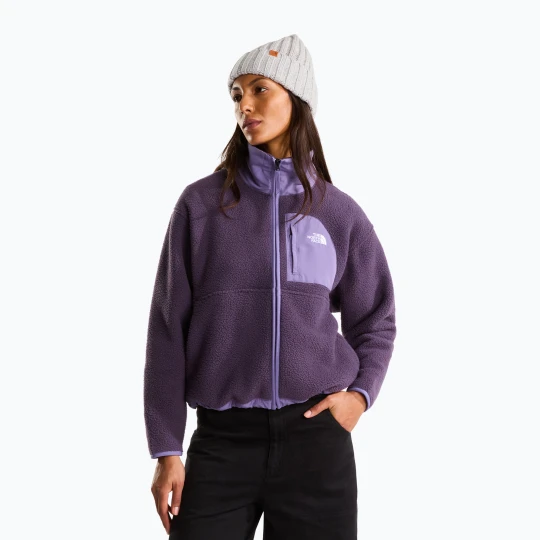 Zdjęcie produktu Bluza polarowa damska The North Face Yumiori Off Peak Full Zip endless dusk / grounded plum Fioletowy