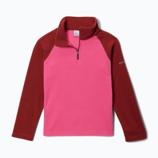 Zdjęcie produktu Bluza polarowa dziecięca Columbia Glacial Fleece Half Zip nico / red oxide