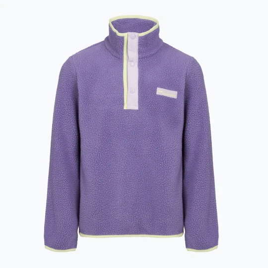 Zdjęcie produktu Bluza polarowa dziecięca Columbia Halvetia II Half Snap Fleece stormwatch / lavender pearl Granatowy