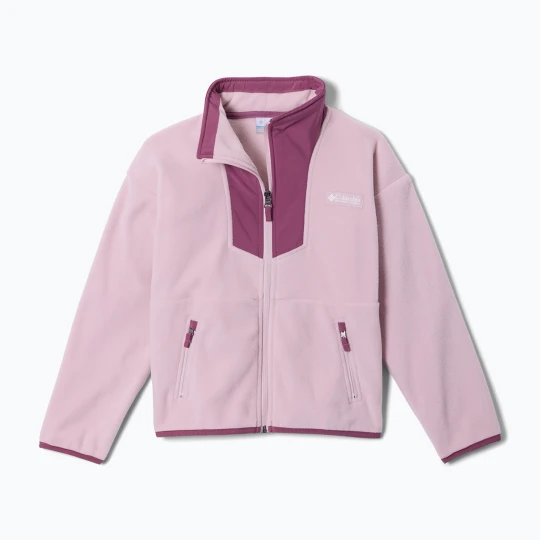 Zdjęcie produktu Bluza polarowa dziecięca Columbia Sequoia Grove Full Zip Fleece mineral pink / antique mauve